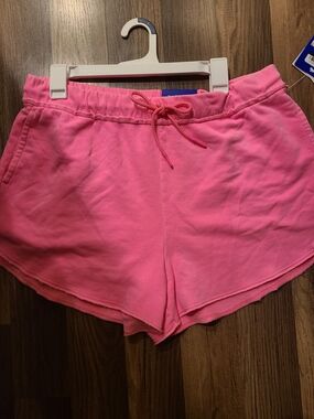 JoyLab Hot Pink Drawstring Athletic Shorts Nwt